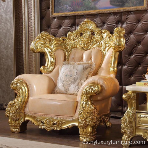 sofá clásico de cuero chesterfield anhelado a mano de lujo